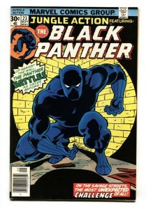 JUNGLE ACTION #23 classic cover 1976 BLACK PANTHER  VF comic book
