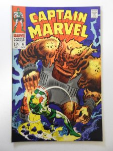 Captain Marvel #6 (1968) FN+ Condition!