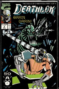 Deathlok #4 Direct Edition (1991) Deathlok