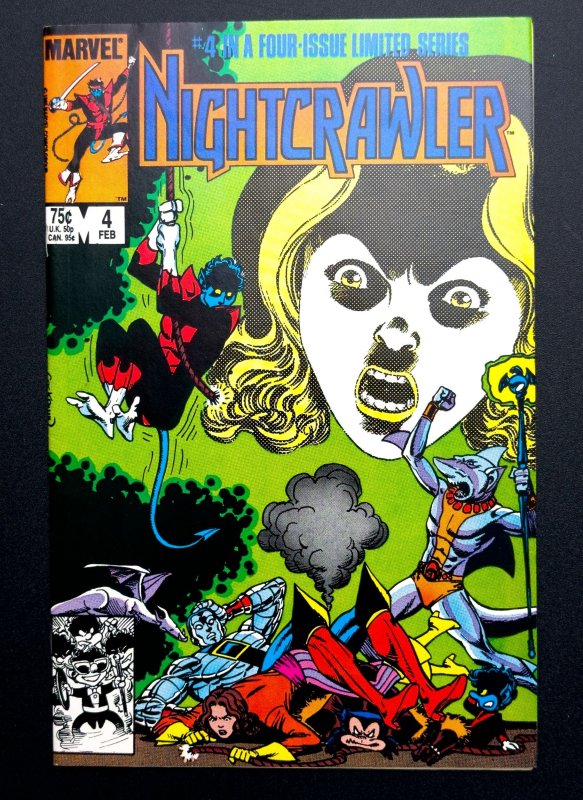 Nightcrawler #1 (1985) - [KEY] 1st Solo Limited Series VF