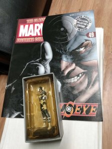 2005 Eaglemoss Lead Bullseye Figurine 49 broken in original box