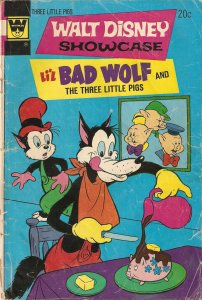 Walt Disney Showcase #21A VG ; Gold Key | low grade comic Whitman Li'l Bad Wolf