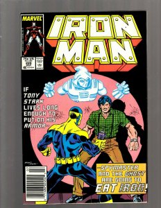 Lot of 12 Iron Man Comics #216 217 219 220 221 222 223 224 225 226 227 229 GB2