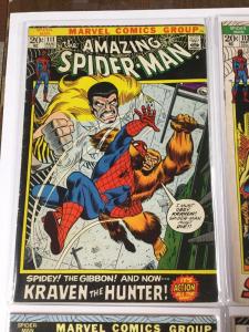 Amazing Spider-man 111 112 115 116 117 118 119 6.0-8.0 Fine / Very Fine Marvel