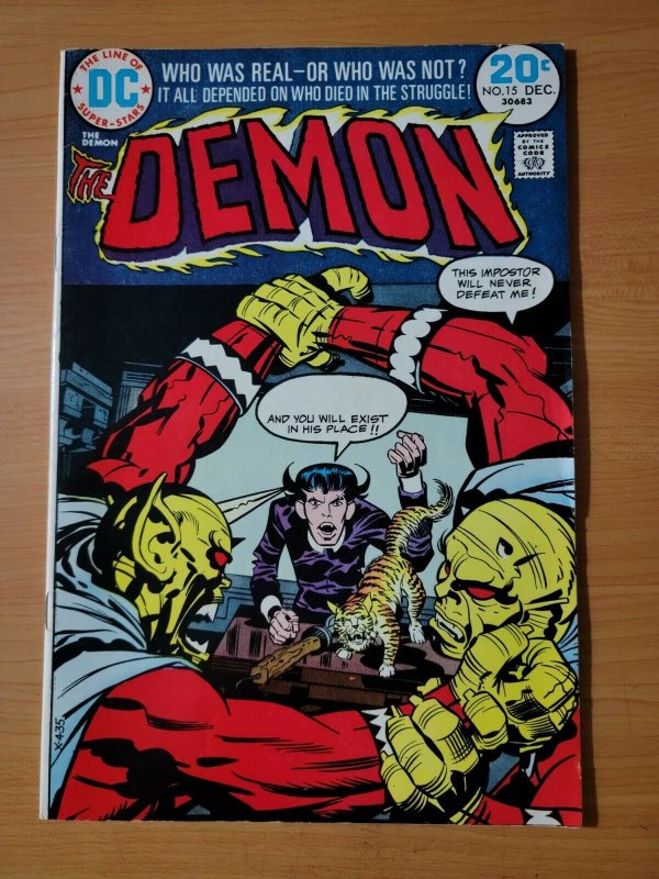 The Demon #15 ~ VERY FINE - NEAR MINT NM ~ 1973 DC Comics