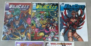 WILDCATS 5PC LOT (VF/NM) JIM LEE!! 1993