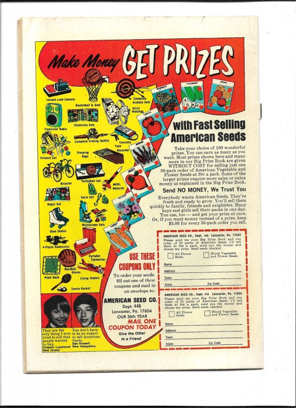 Adventure Into Fear #22 (1974) Odin Marvel Stamp present