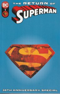 Return Of Superman 30th Ann Special # 1 Die Cut Cover B NM DC 2023 [T4]