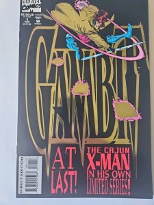Marvel Comics Gambit at Last! #1 (December 1993)