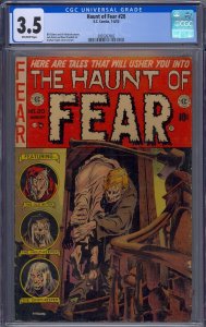 HAUNT OF FEAR #20 CGC 3.5 GRAHAM INGELS