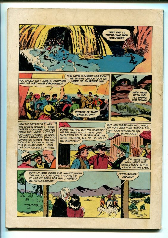 LONE RANGER #6-1948-DELL-WESTERN-RADIO-TV-SECRET IDENTITY-THRILLS-vg+