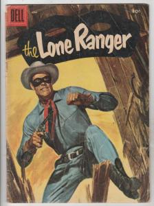 Lone Ranger, The #96 (Jun-56) VG+ Affordable-Grade The Lone Ranger, Tonto, Si...