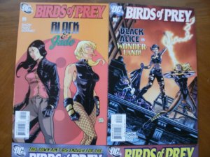 4 DC Comic: BIRDS OF PREY #95 Black Jade #96 Alice #97 Piper #98 Mystery Girl