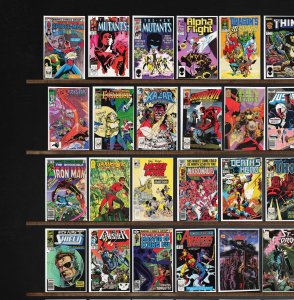 Huge Lot 150+ Comics with The Defenders, Alpha Flight, Rom & More!
