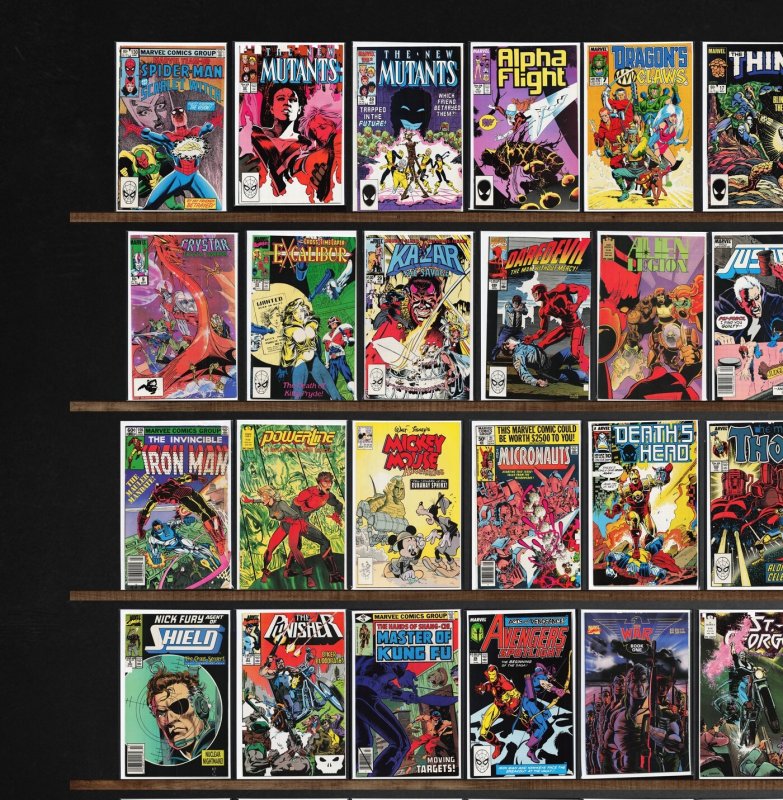 Huge Lot 150+ Comics with The Defenders, Alpha Flight, Rom & More!