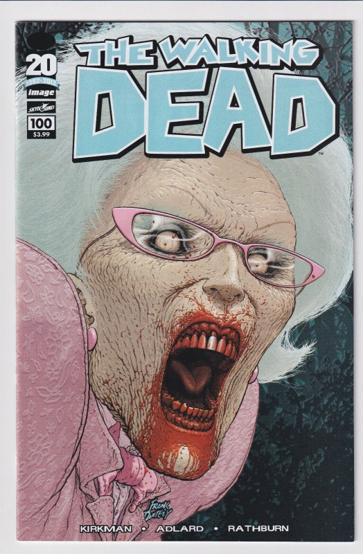 Image Comics! The Walking Dead #100! Cover C! First Negan! Great Book!