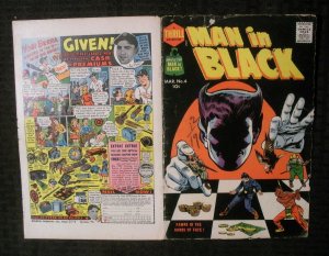 COVER ONLY 1958 Man In Black #4 GD 2.0 Harvey / Pawns in the Hands of Fate