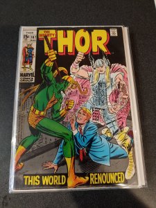 ​THE MIGHTY THOR #167 - VF+ Condition 1969 Vintage Comic Marvel fine