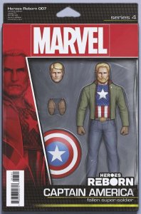 Heroes Reborn (2nd Series) #7 (Action Figure Variant) VF/NM; Marvel | save on sh 