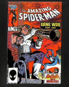 Amazing Spider-Man #285 Punisher Gang War Part Two!