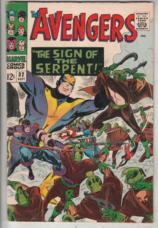 Avengers, The #32 (Sep-66) VF+ High-Grade Avengers