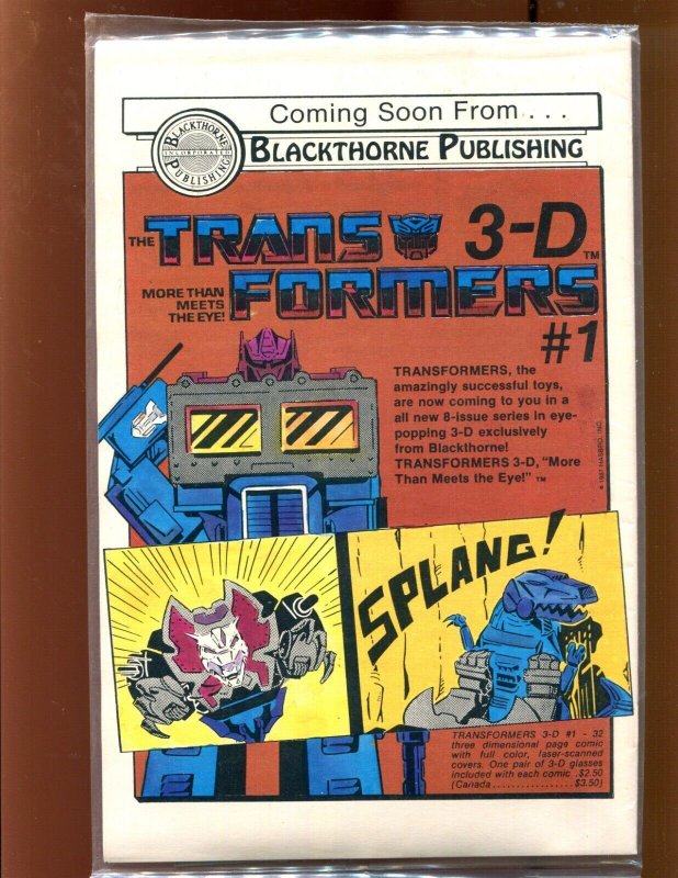 G.I. Joe In 3D #1 - SEALED WITH GLASSES! (9.0/9.2) 1987