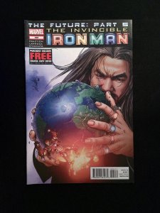 Invincible Iron Man #525  Marvel Comics 2012 VF+