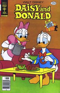 Daisy and Donald #34 FN ; Gold Key | Donald Duck Disney