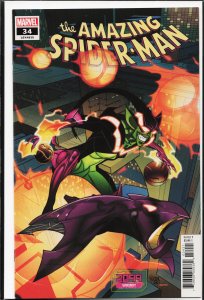 The Amazing Spider-Man #34 Ferry Cover (2020)