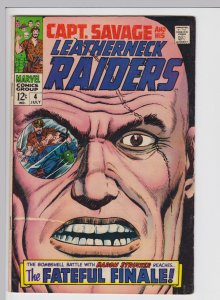 Capt Savage #4 (July 1968) 5.0 VG/FN Marvel War Origin Hydra