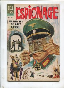 ESPIONAGE #1 - MASTER SPY OF MANY FACES!!! (7.5) 1964