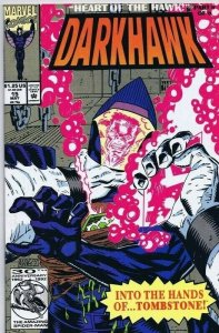 Darkhawk #15 ORIGINAL Vintage 1992 Marvel Comics Tombstone
