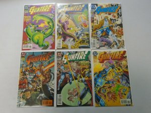 Gunfire set #1-13 avg 8.0 VF (1994)