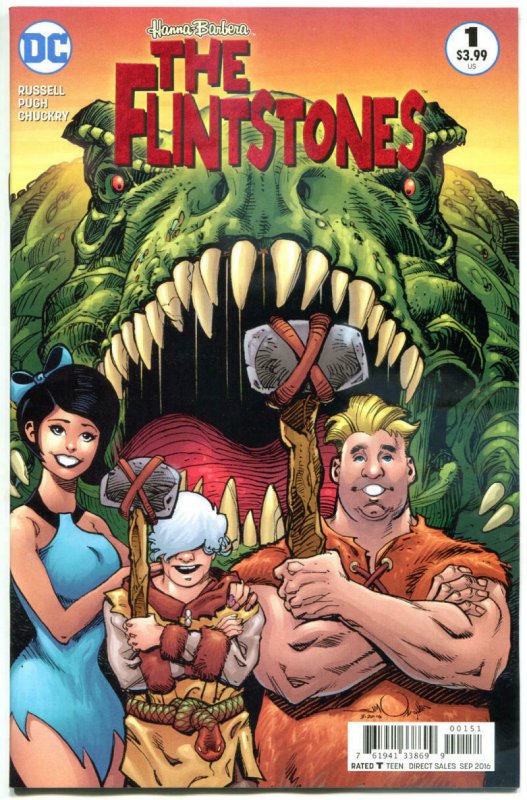 FLINTSTONES #1, NM, Hanna Barbera, 2016, Simonson, Fred, Wilma, Barney, Betty