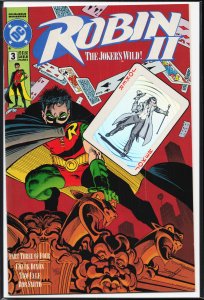 Robin II: The Joker's Wild! #3 Rooftop Cover (1991)