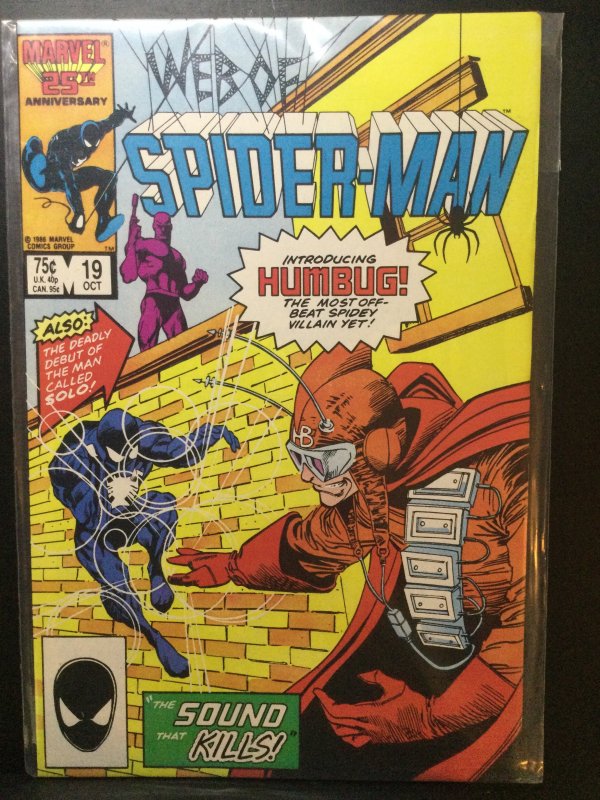 Web of Spider-Man #19 Direct Edition (1986)