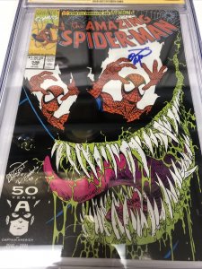 Amazing Spider-Man (1991) #346 (CGC 9.4 SS) Signed Erik Larsen • Marvel Comics