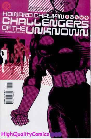 CHALLENGERS of the UNKOWN #1 2 3 4 5 6, NM+, Howard Chaykin, Hero