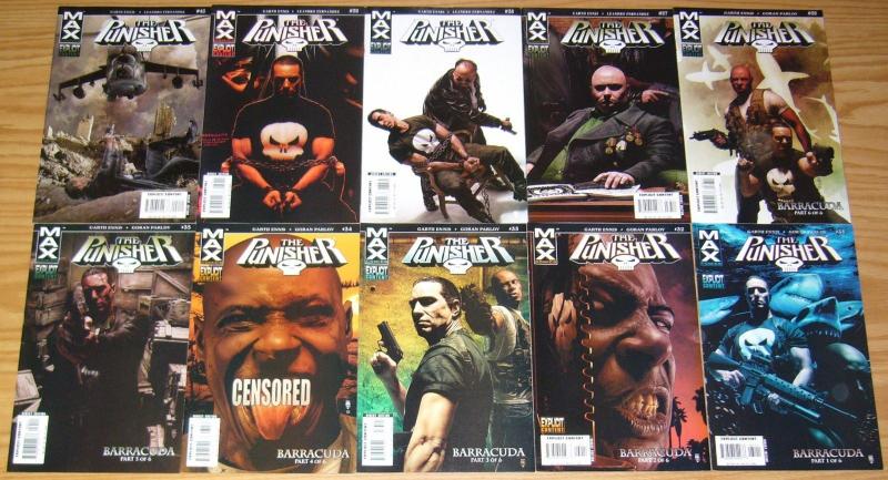 Punisher #1-75 VF/NM complete series + annual - garth ennis  - marvel max set