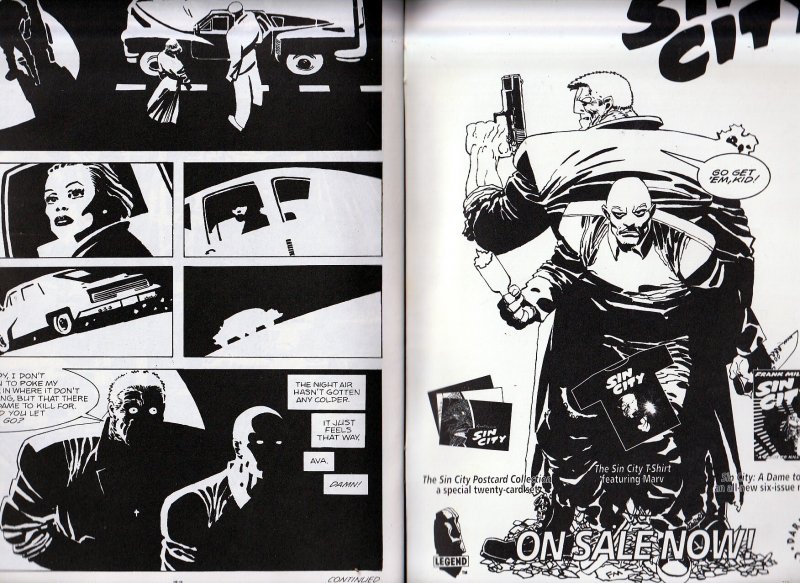 Frank Miller’s Sin City – A Dame to Kill For # 1  Adapted by hit movie, SC 2