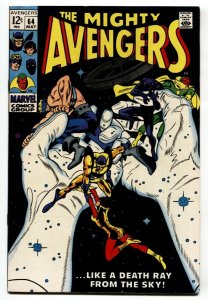 AVENGERS #64 comic book 1969-MARVEL-CAPTAIN AMERICA-VF-