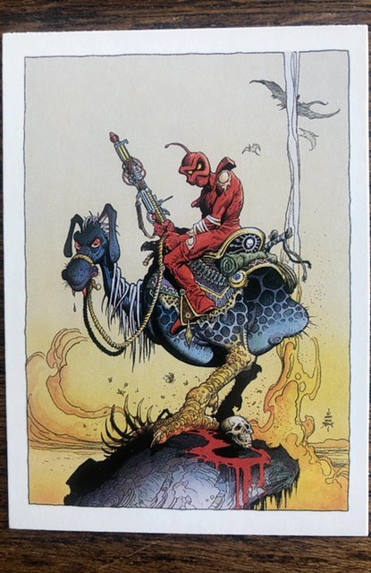 Artist choice card”Peace” by William Stout#1