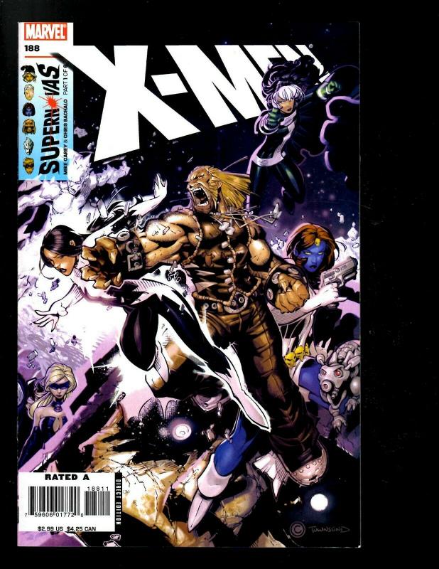 12 X-Men Marvel Comics # 180 181 182 183 184 185 186 187 188 189 190 191 RP2