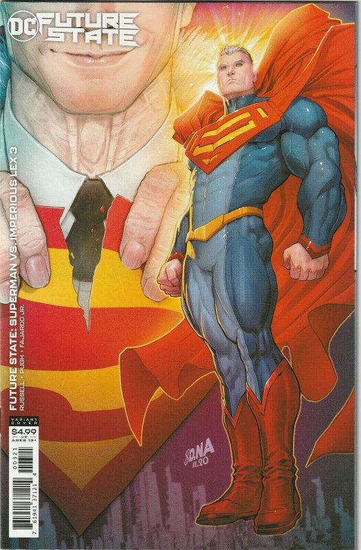 Future State Superman VS Imperious Lex # 3 Variant Cover NM DC