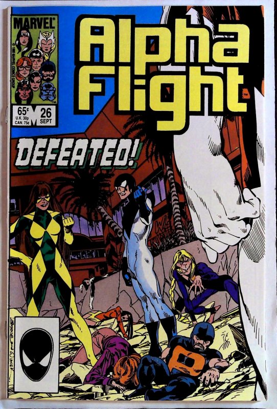 Alpha Flight #26 (1985)