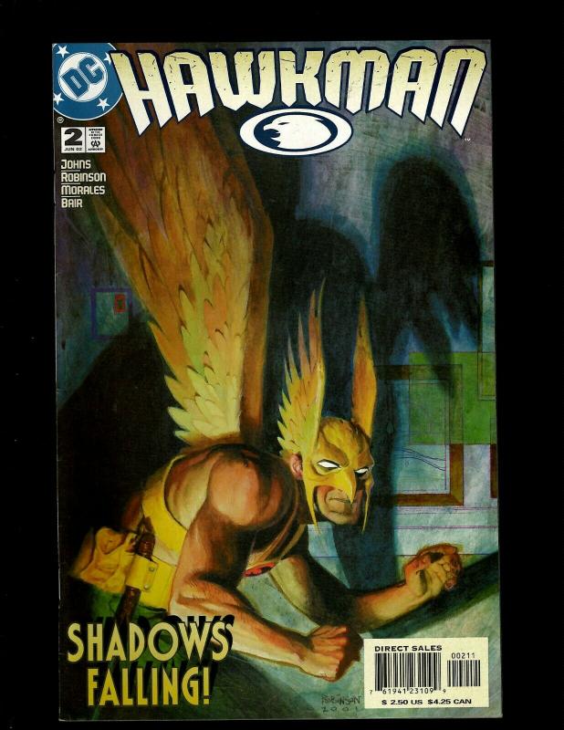 Lot of 12 Hawkman DC Comic Books #1 2 3 4 5 6 7 8 9 10 11 12 GK31