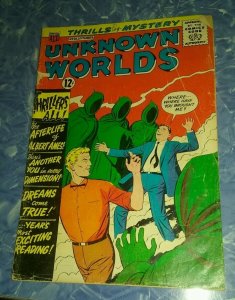 UNKNOWN WORLDS 1960-67 #26 VG- 3.5 Silver age horror sci-fi comics rare key book