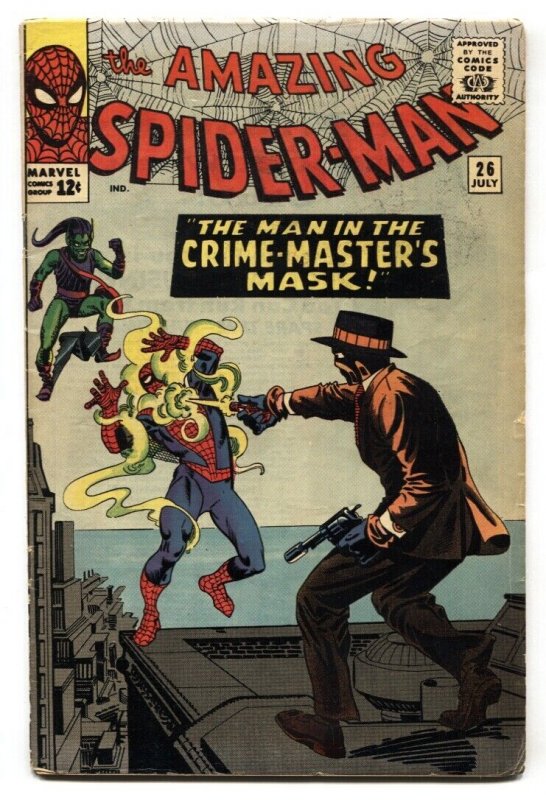 AMAZING SPIDER-MAN #26 comic book-1965-MARVEL-STEVE DITKO FN-