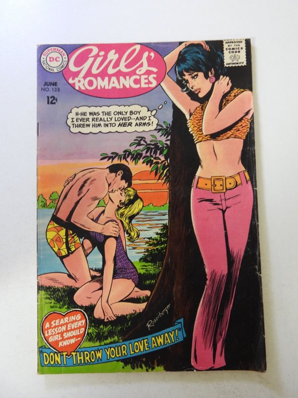 Girls' Romances #133 (1968) VG/FN condition