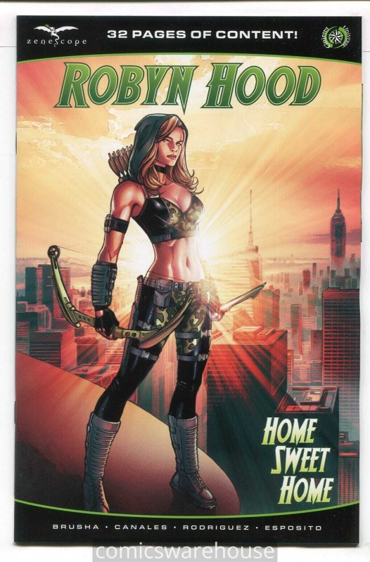 ROBYN HOOD HOME SWEET HOME (2021 ZENESCOPE) #0 CVR A CHEN NM X10312